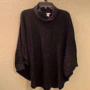 JJill Cowel Neck Poncho